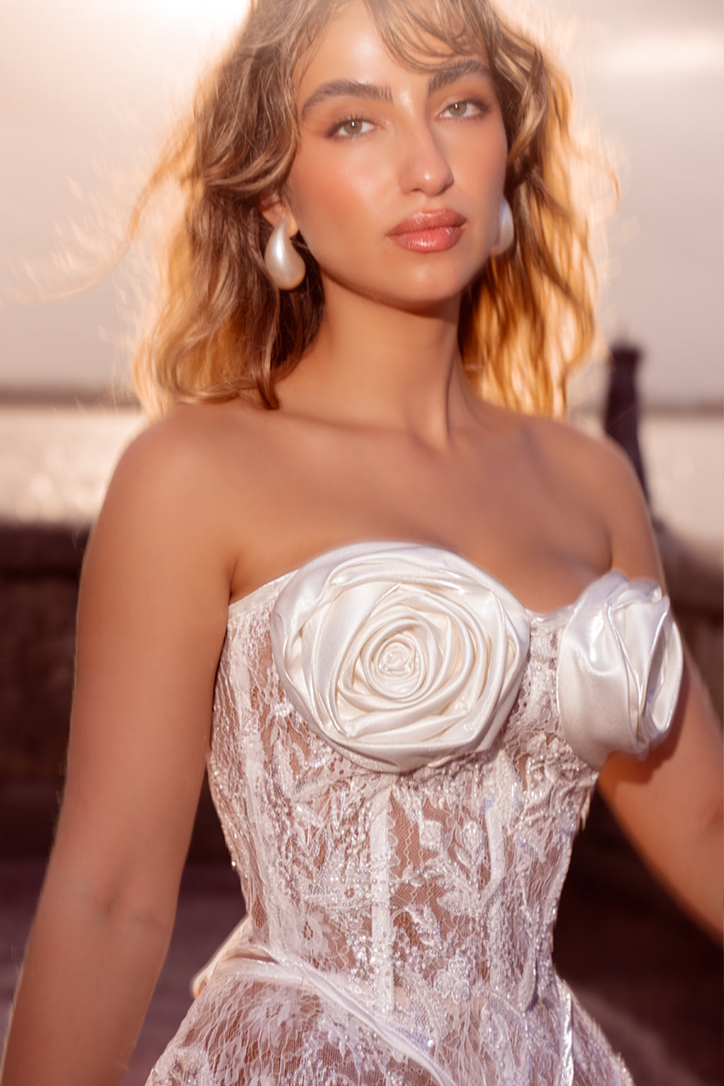 BUSTIER MIDI SET