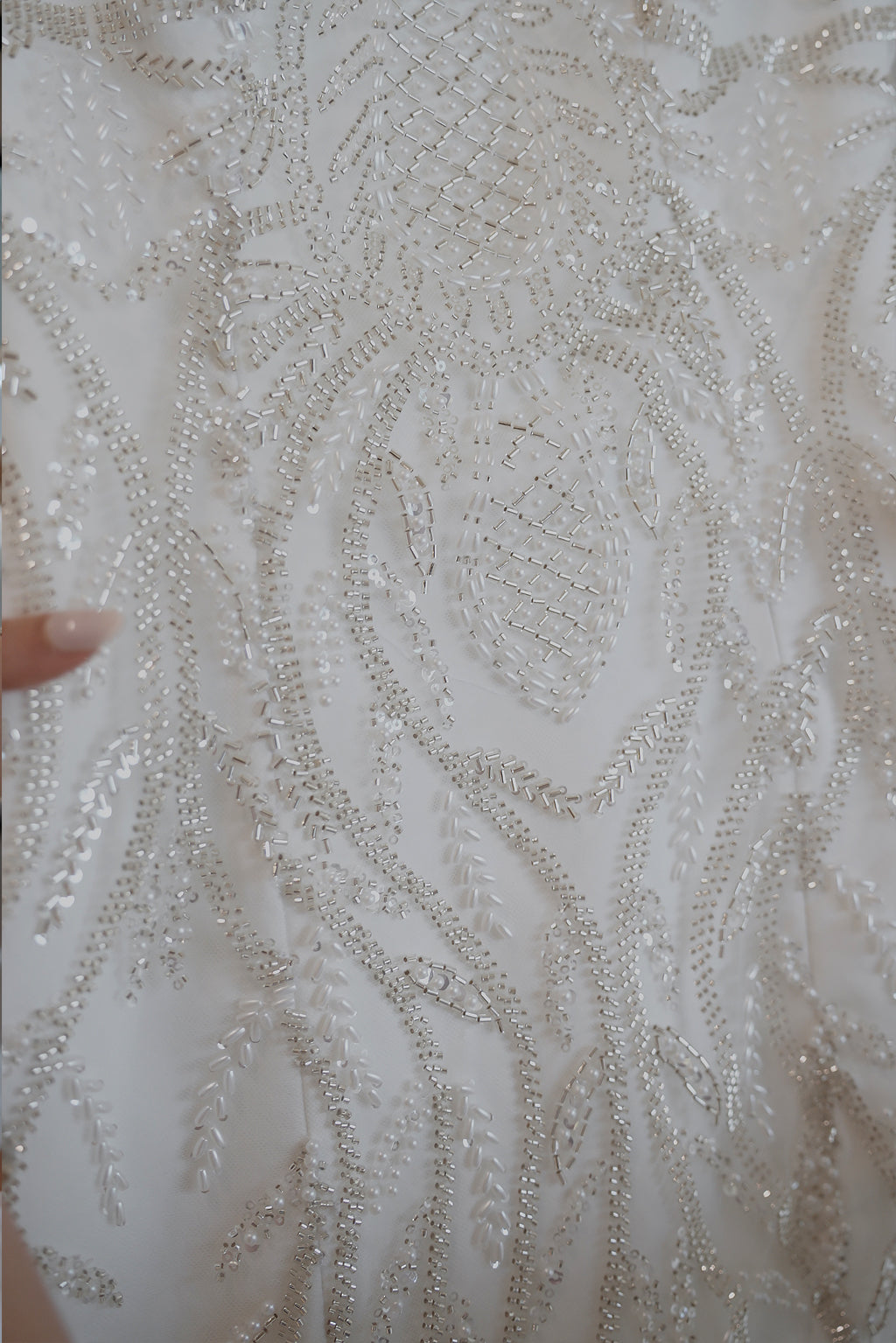 HIKARI BEADED SHORT DRESS