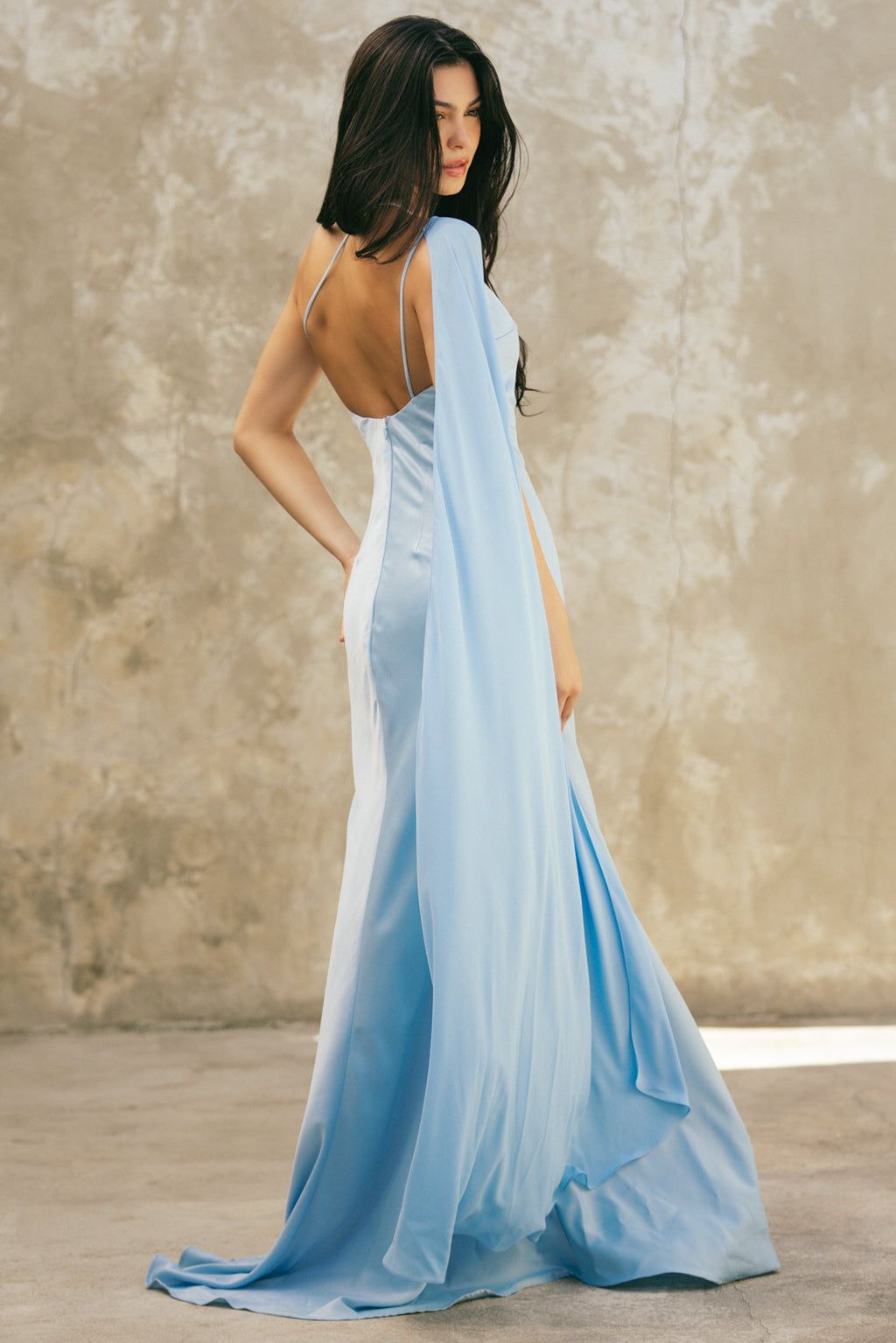 ELENA DRESS | CELESTIAL BLUE