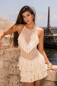HELOISE FRINGE DRESS