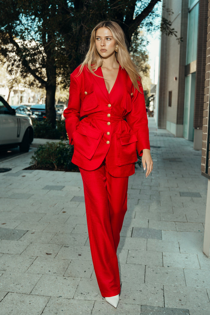 KOMODO BLAZER | RED