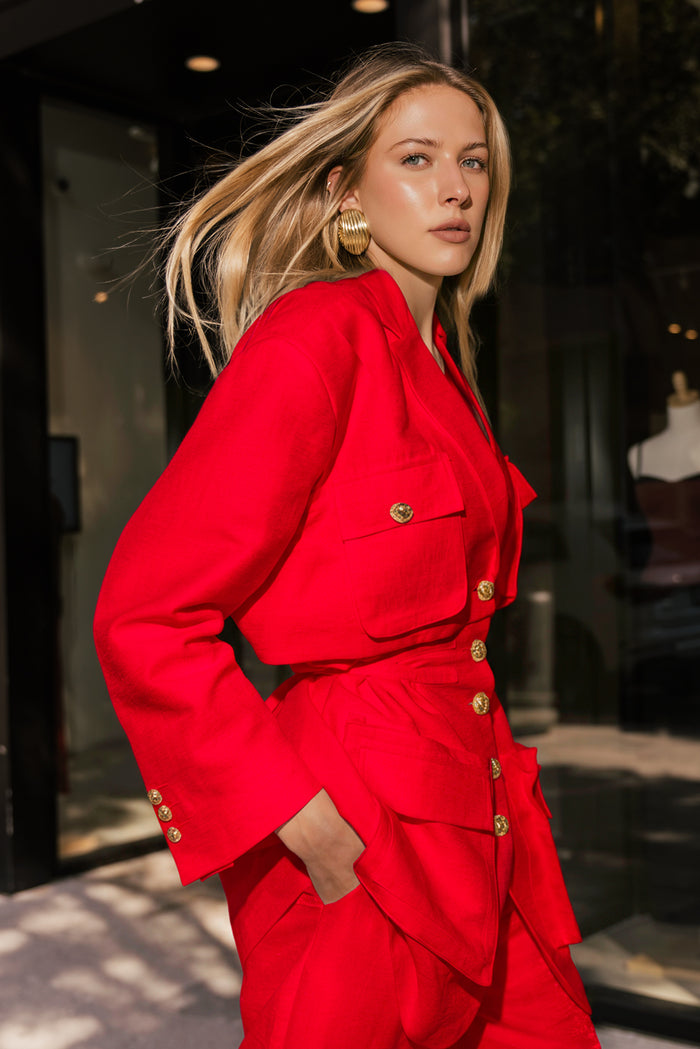 KOMODO BLAZER | RED