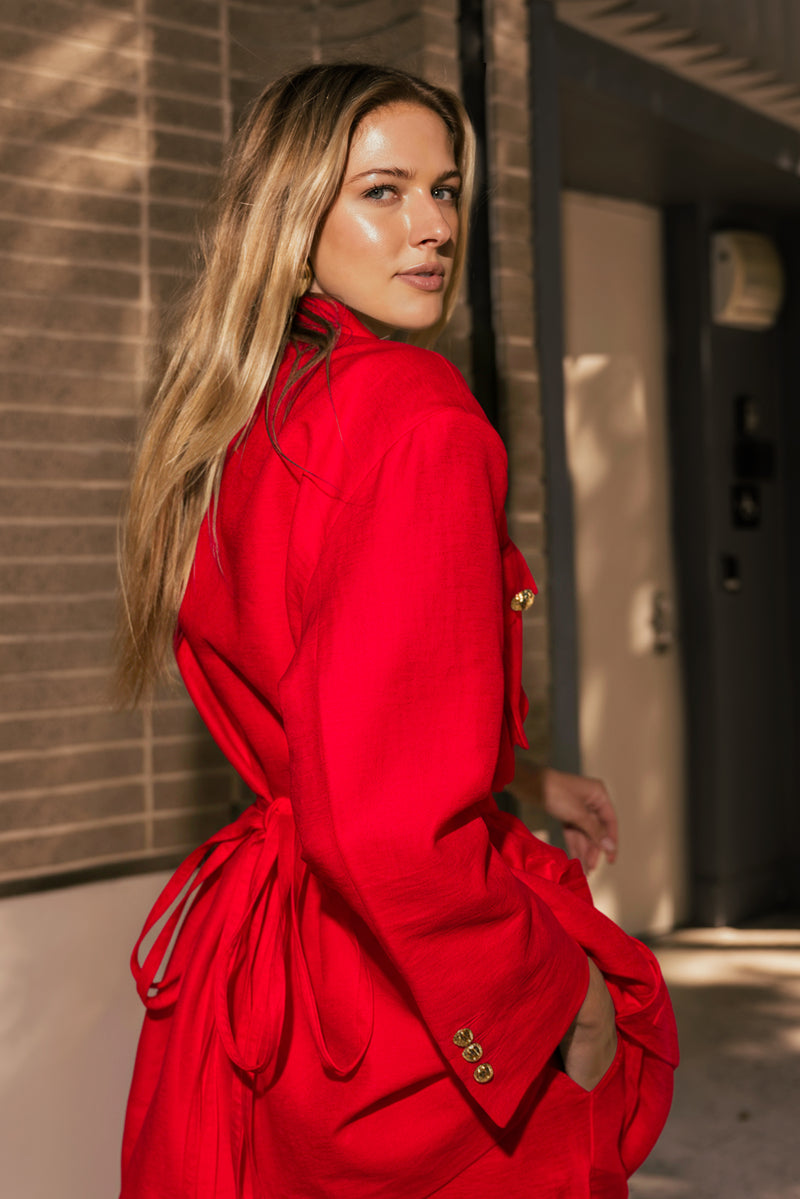 KOMODO BLAZER | RED