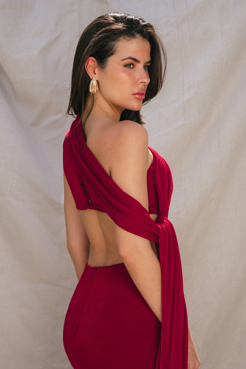 AMAR DRESS | BORDEAUX