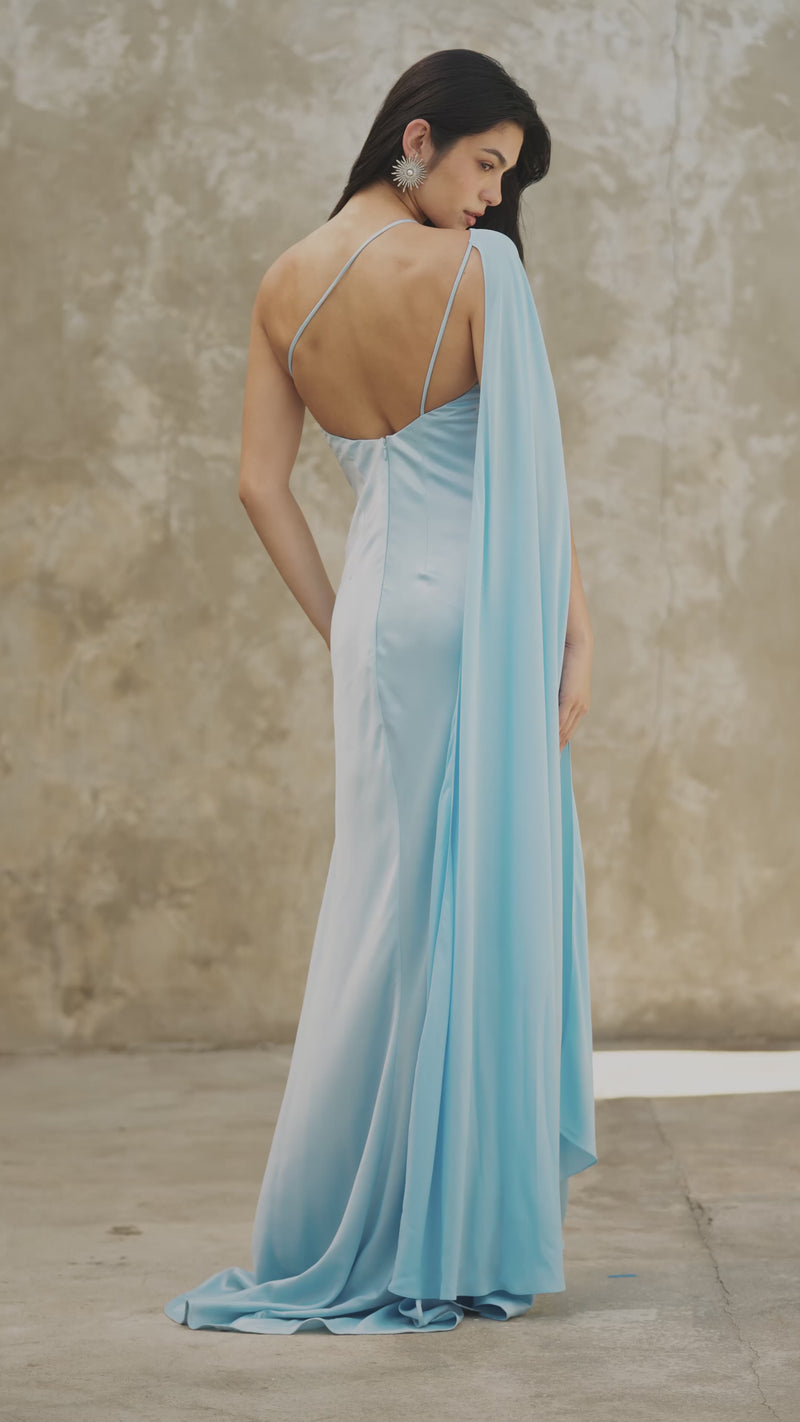 ELENA DRESS | CELESTIAL BLUE